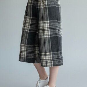 Woolblend Skirt Pants